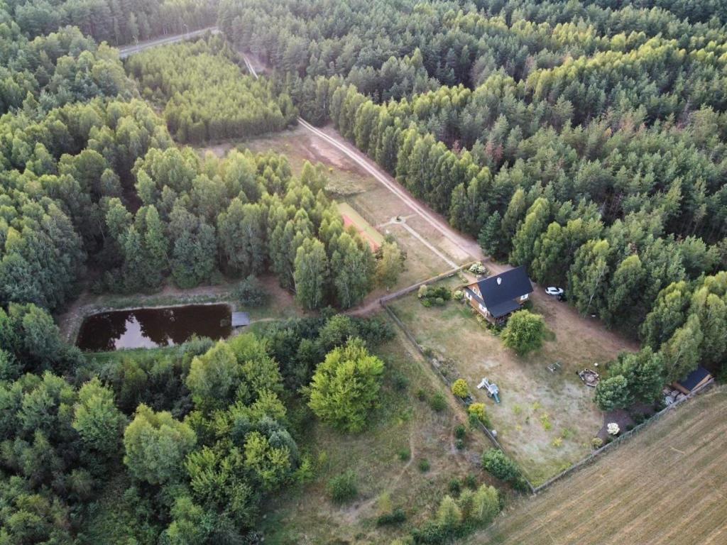 Villa Wakacyjny Dom W Sakach Kleszczele Exterior foto