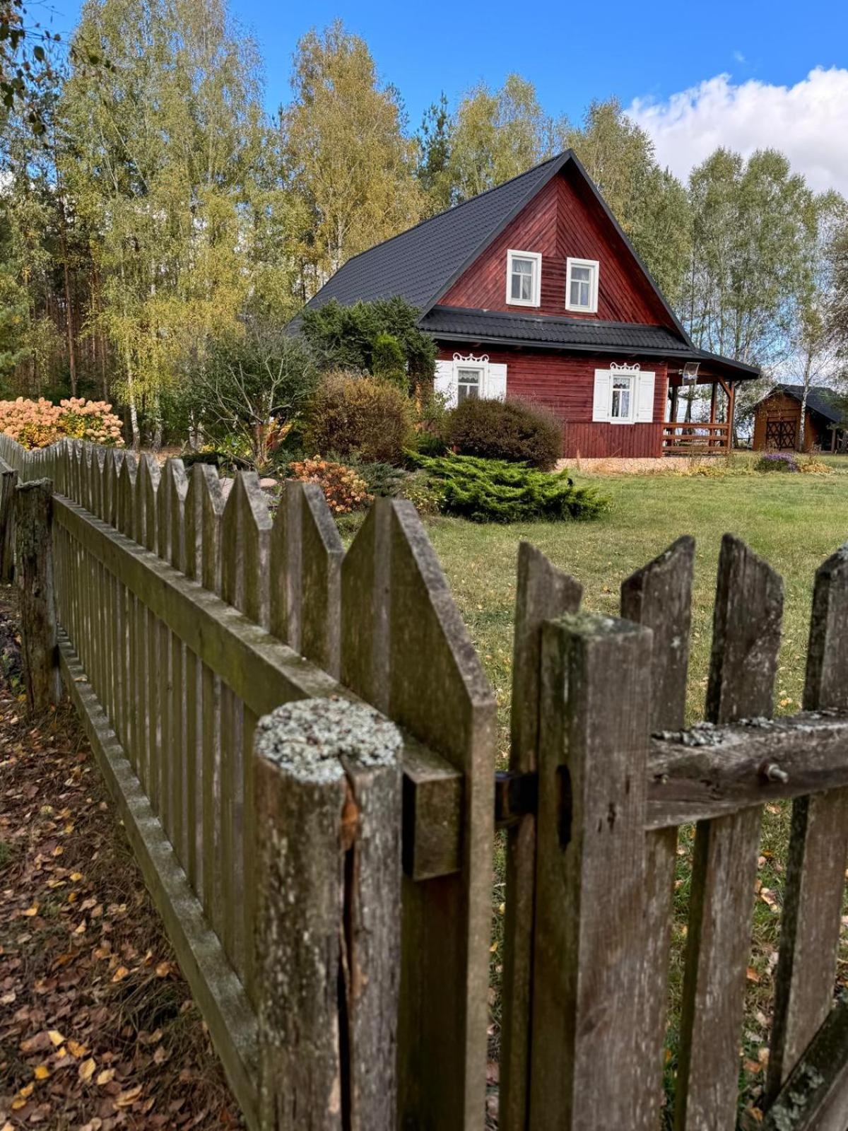 Villa Wakacyjny Dom W Sakach Kleszczele Exterior foto