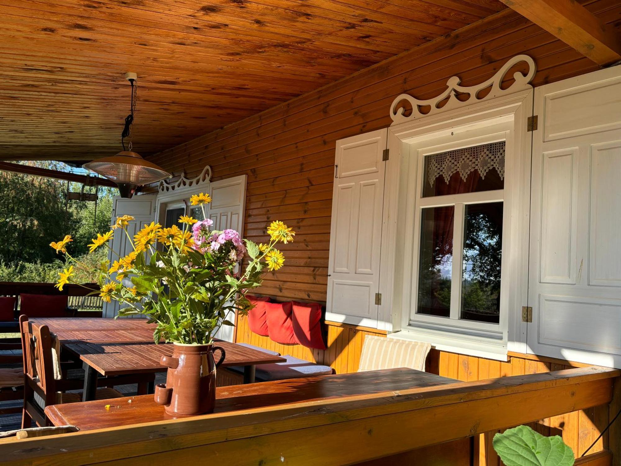 Villa Wakacyjny Dom W Sakach Kleszczele Exterior foto